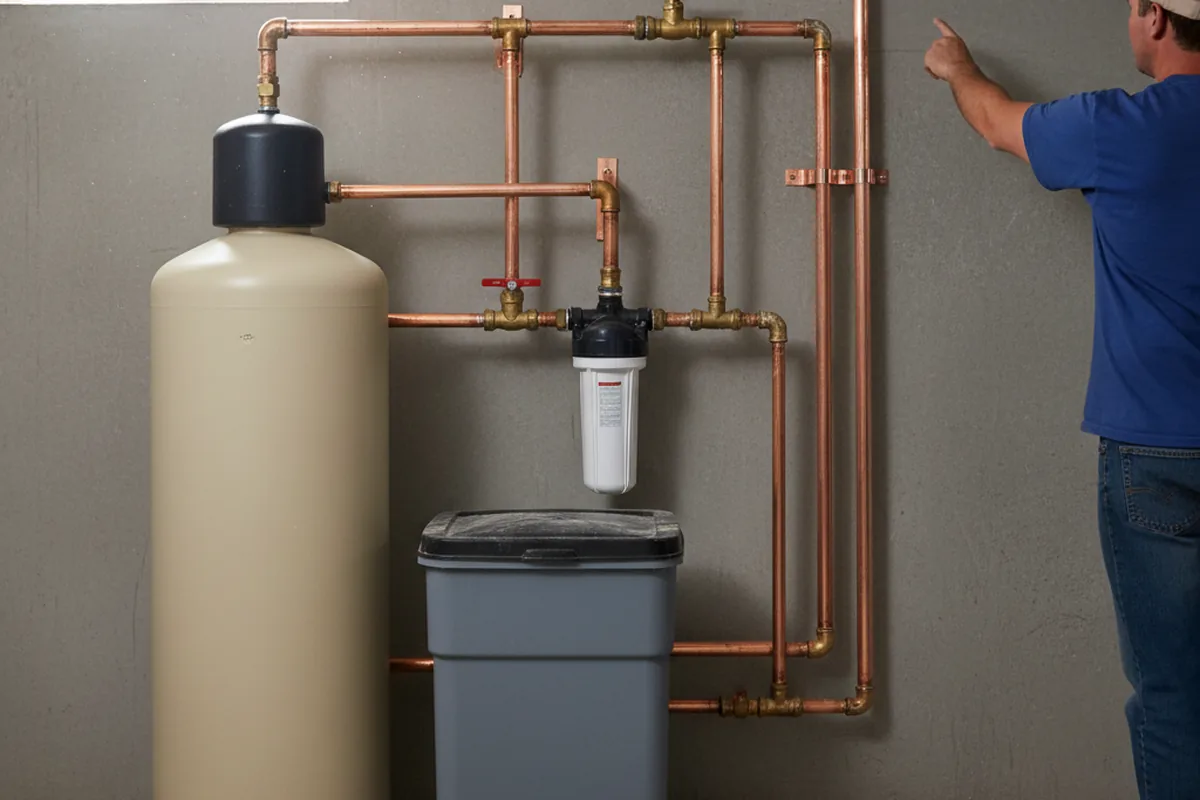 Whole-house water treatment system installed in Lowndesville